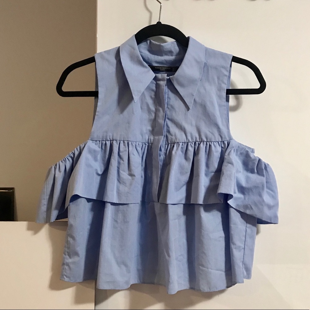 Zara Ruffled Top - Picture 2 of 4